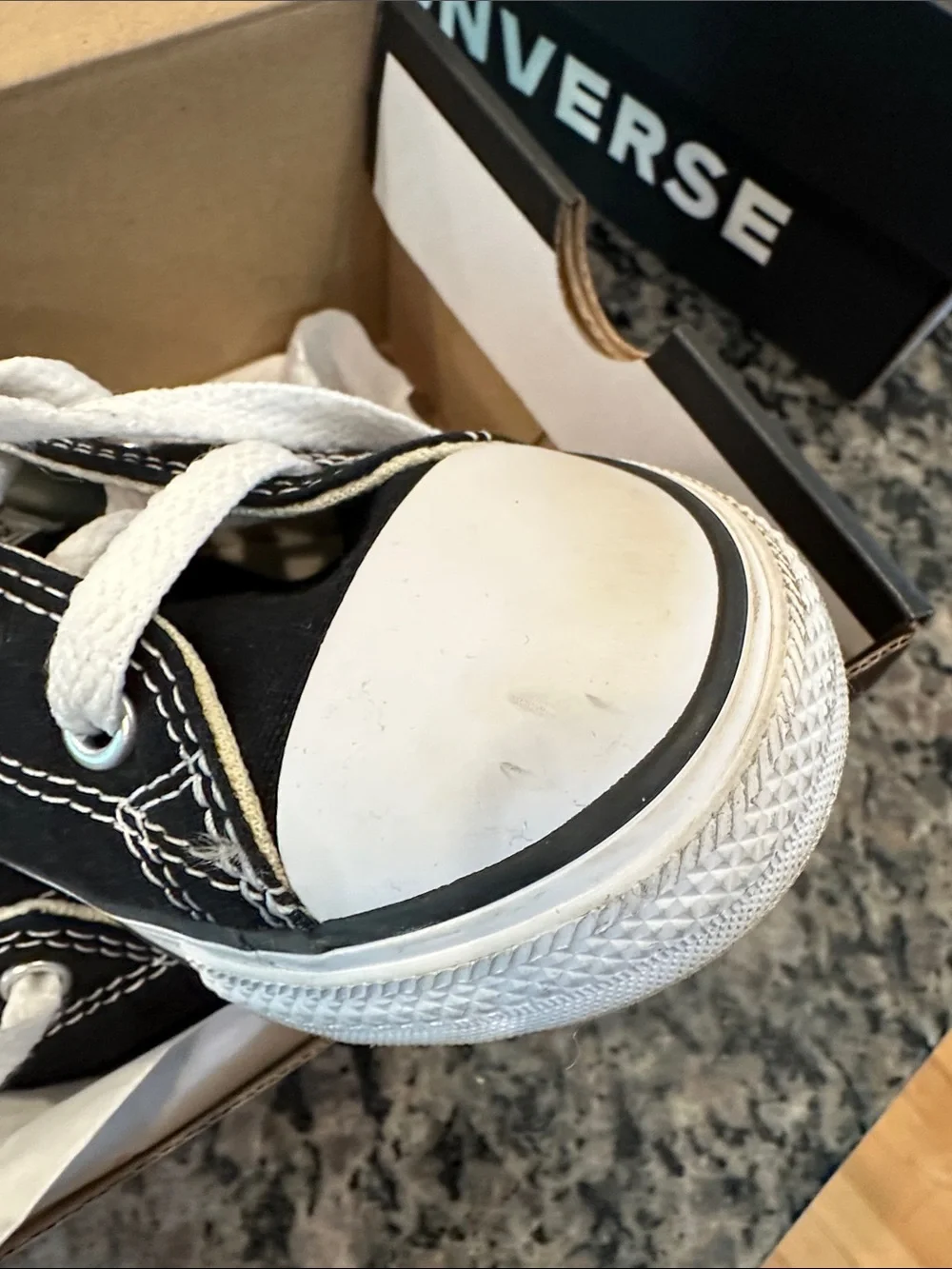 Converse gently worn